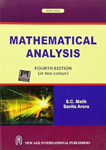 mathematical analysis by malik and arora