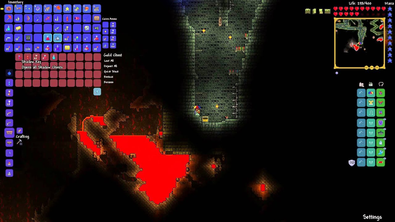 shadow key terraria