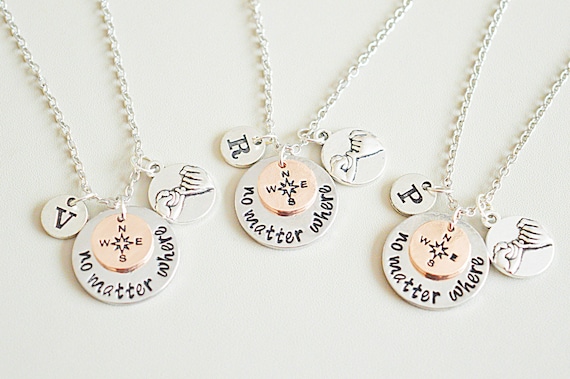 3 piece bff necklace