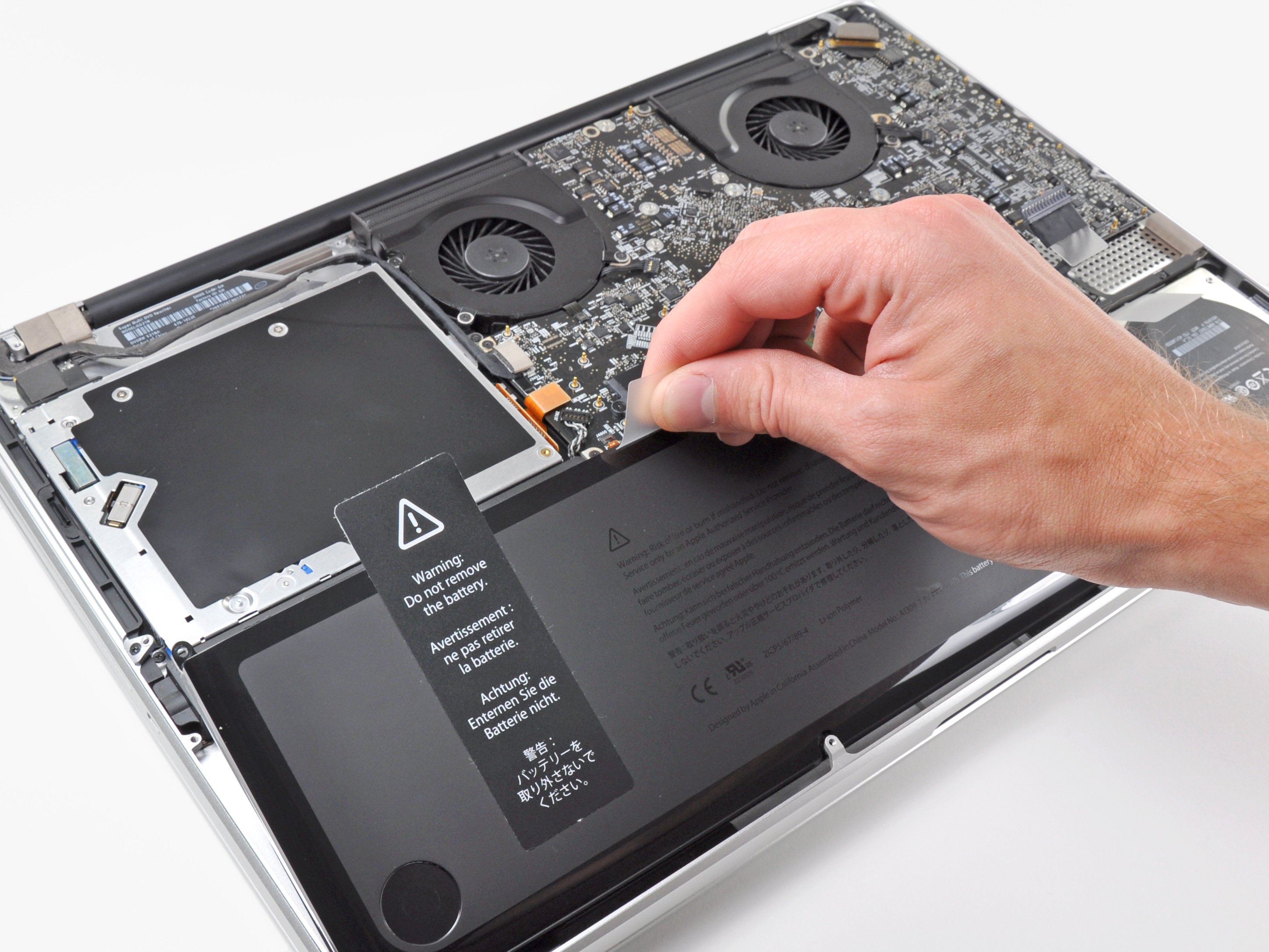 macbook pro how to replace battery