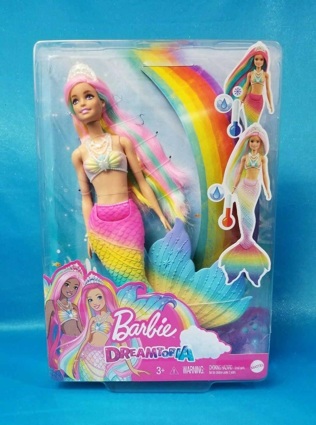 barbie dreamtopia rainbow magic mermaid doll