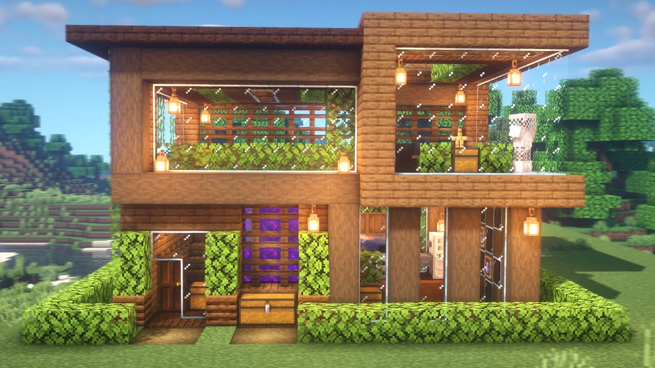 casa de minecraft planos