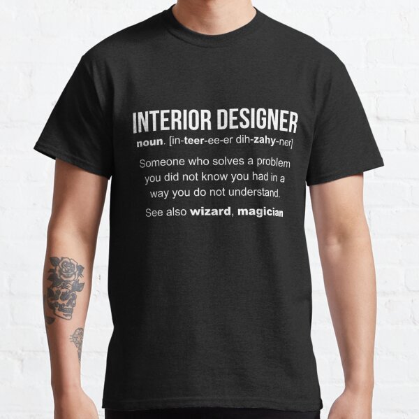 interior design t shirts