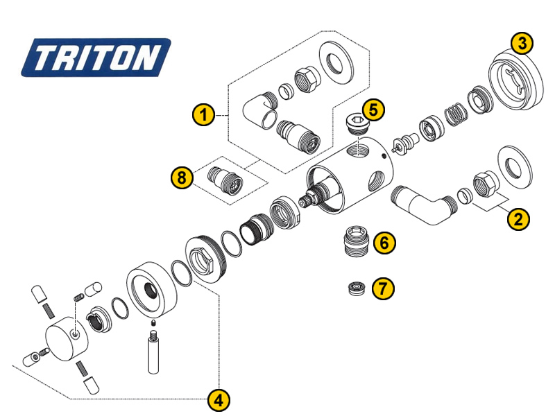 triton shower mixer valve replacement