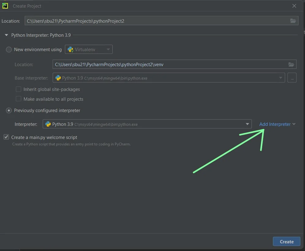 modulenotfounderror no module named tensorflow pycharm