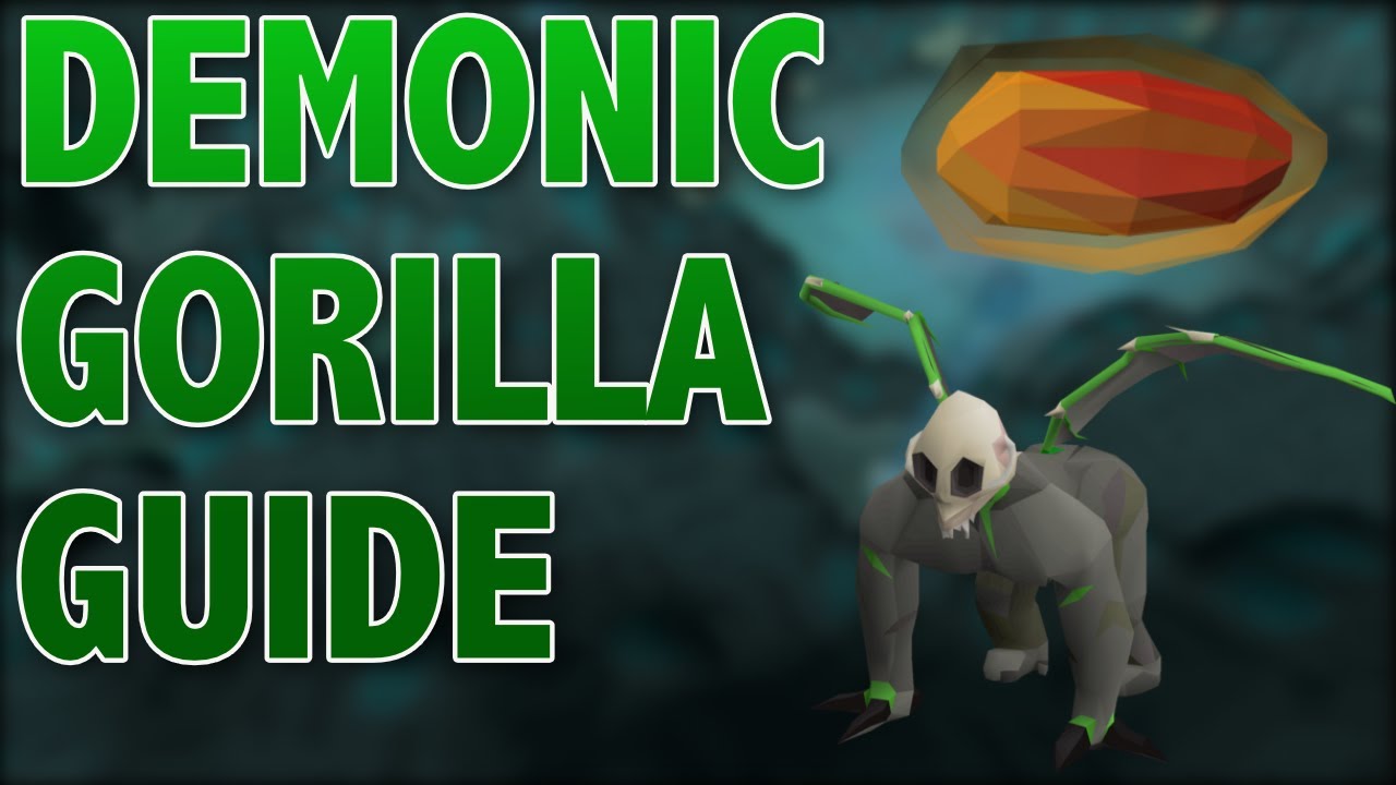 demonic gorillas osrs