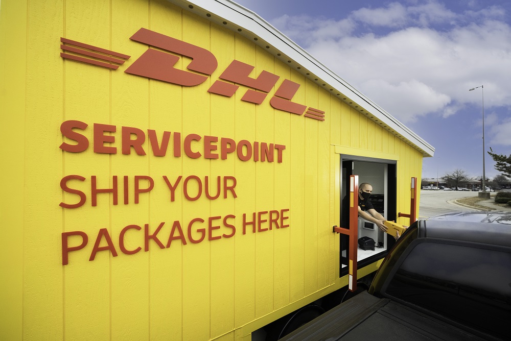 dhl service point