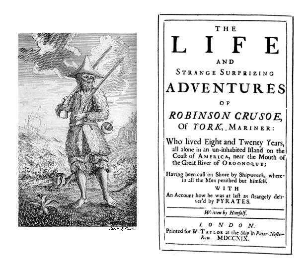 robinson crusoe book by daniel defoe