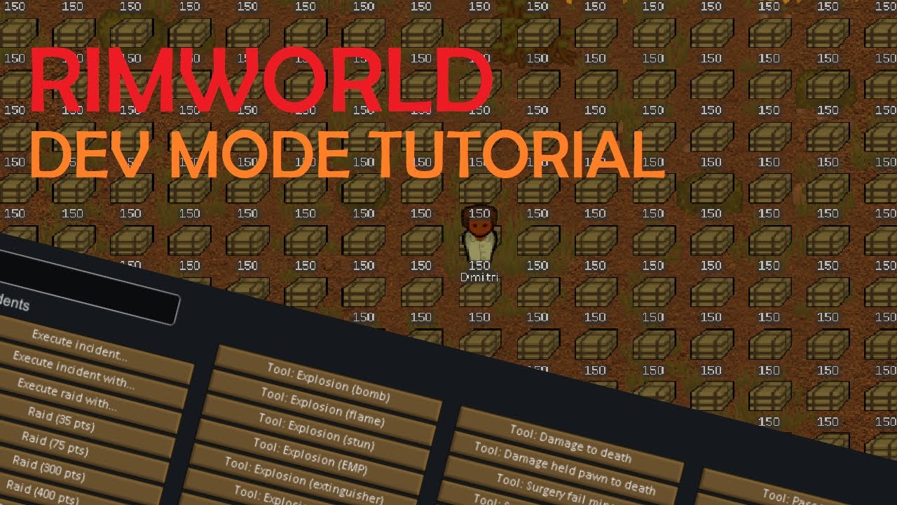 how to activate dev mode rimworld