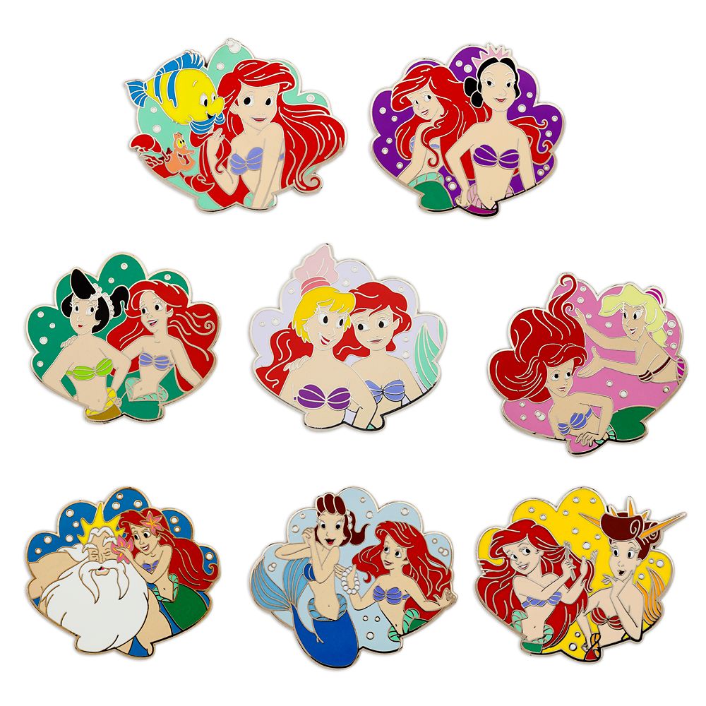 disney little mermaid pins