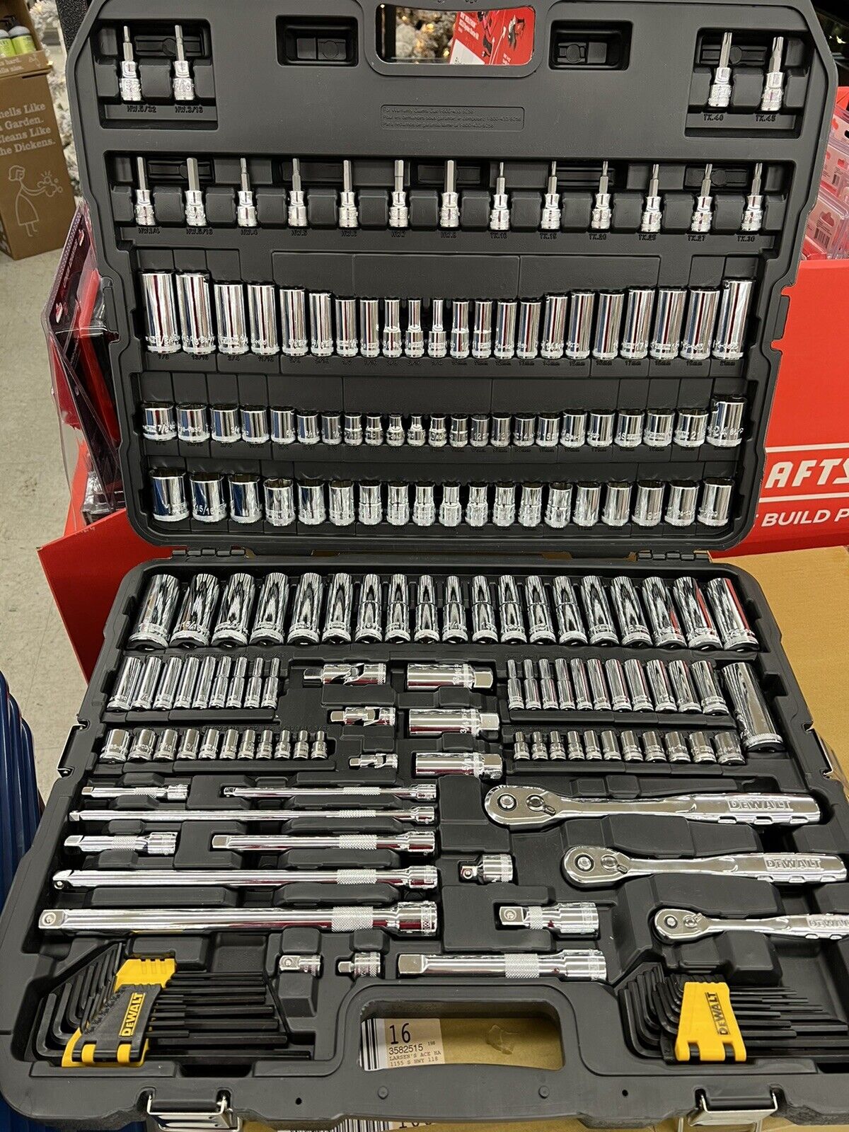 dewalt 192 piece mechanic set