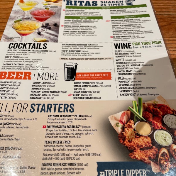 chilis grill and bar odessa menu