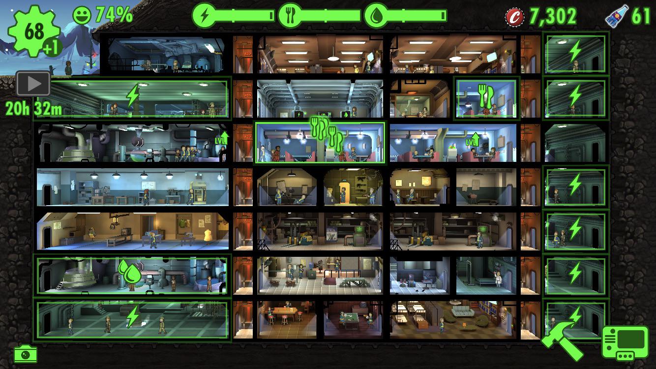 fallout shelter layout