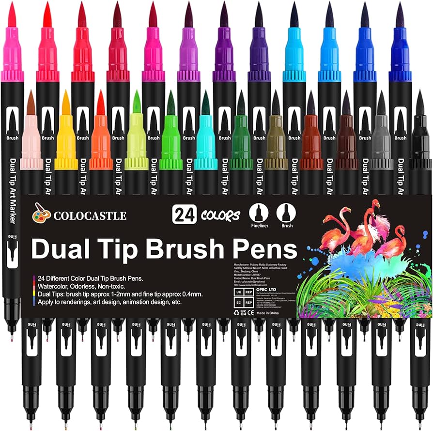 brush pen amazon