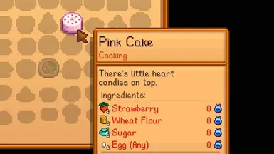 pink cake stardew