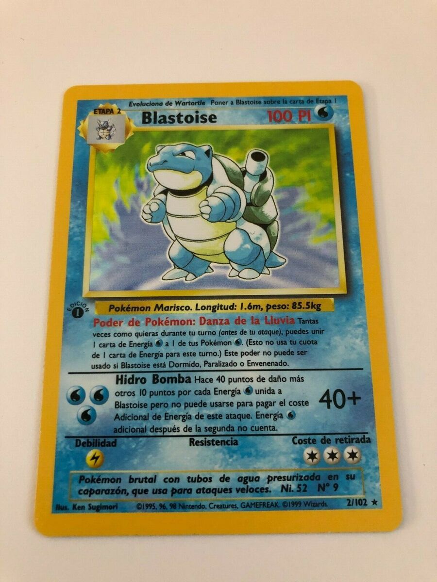 1st edition blastoise