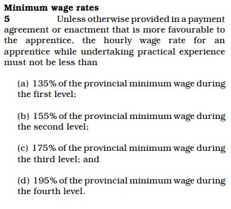 1st year apprentice diesel mechanic wages