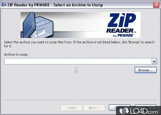 pkware zip reader