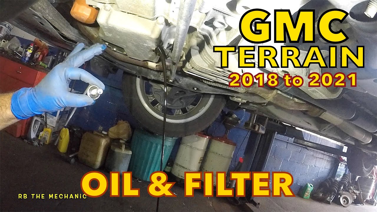 2019 gmc terrain oil capacity