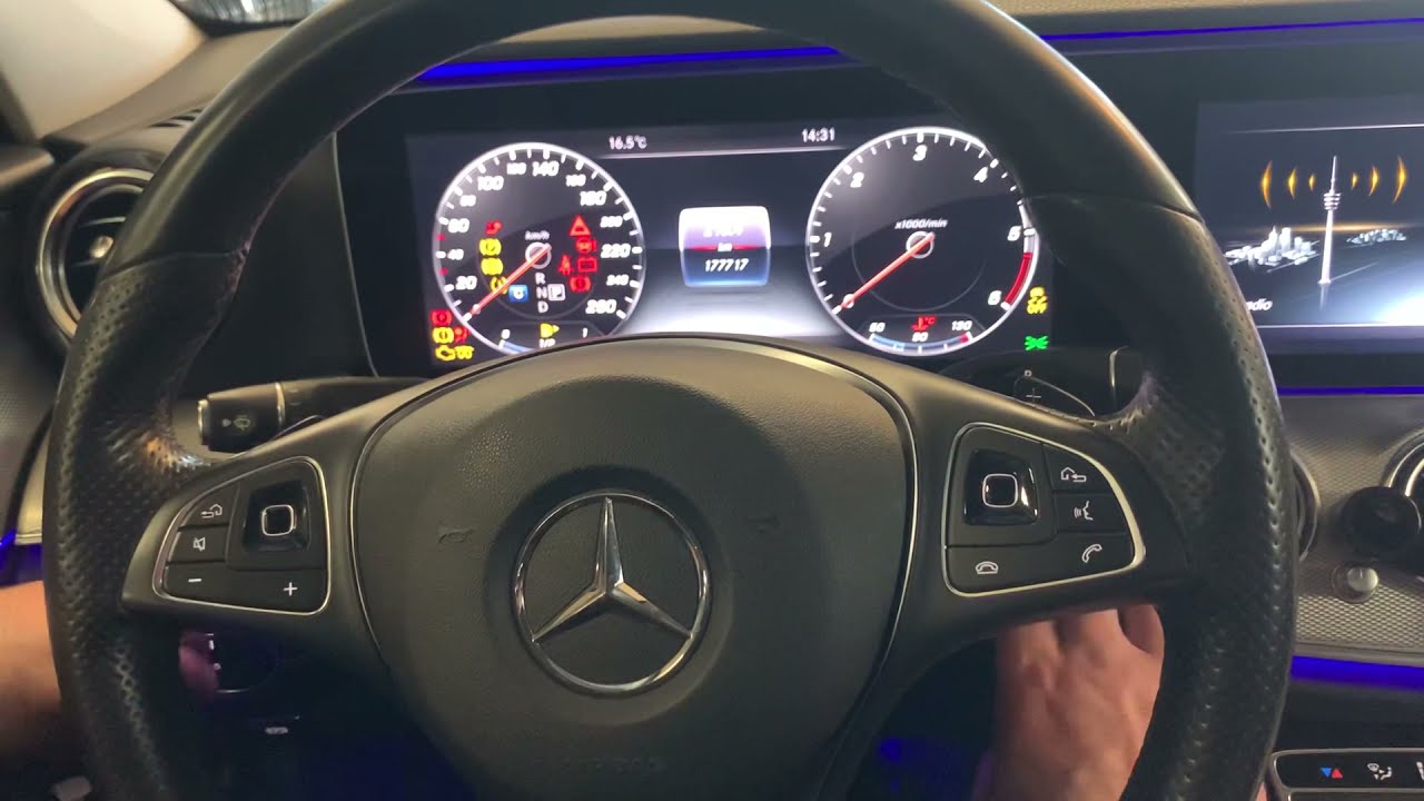 2019 mercedes e class service reset