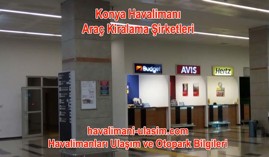 avis konya havalimanı