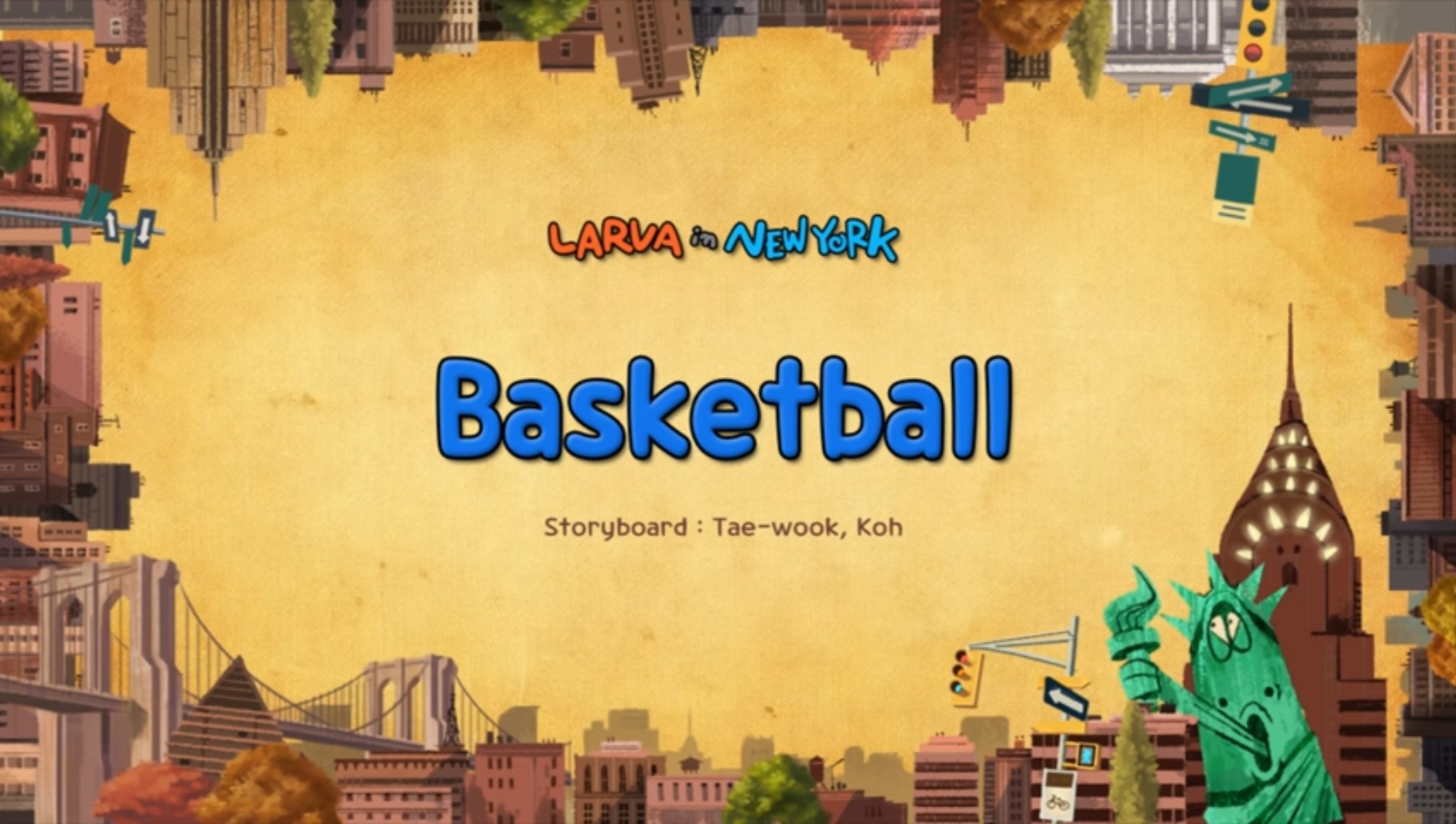 larva basketball