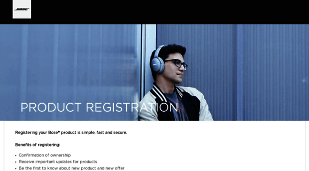 bose register product