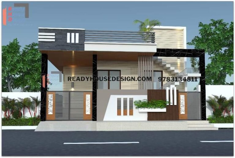 parapet wall design single floor