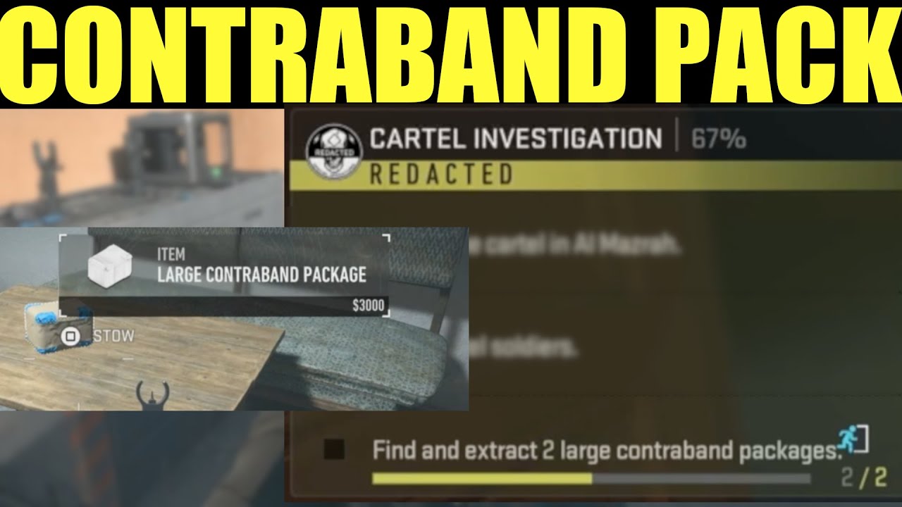 contraband packages dmz