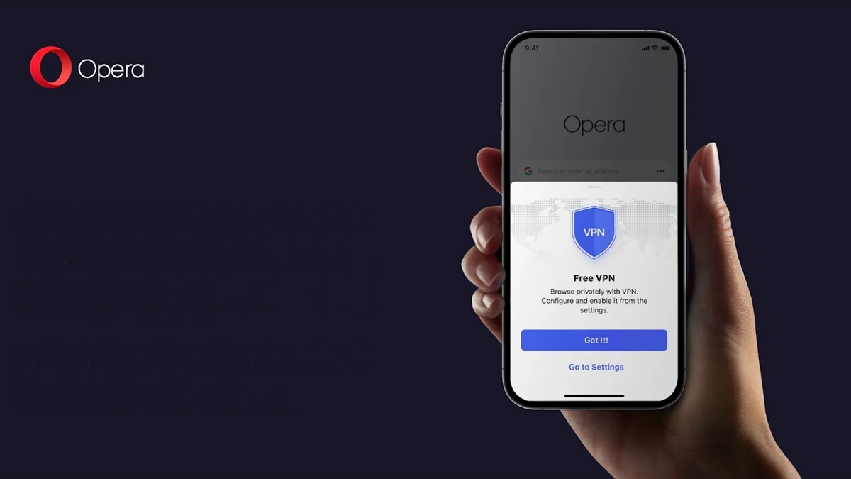 opera ios vpn açma