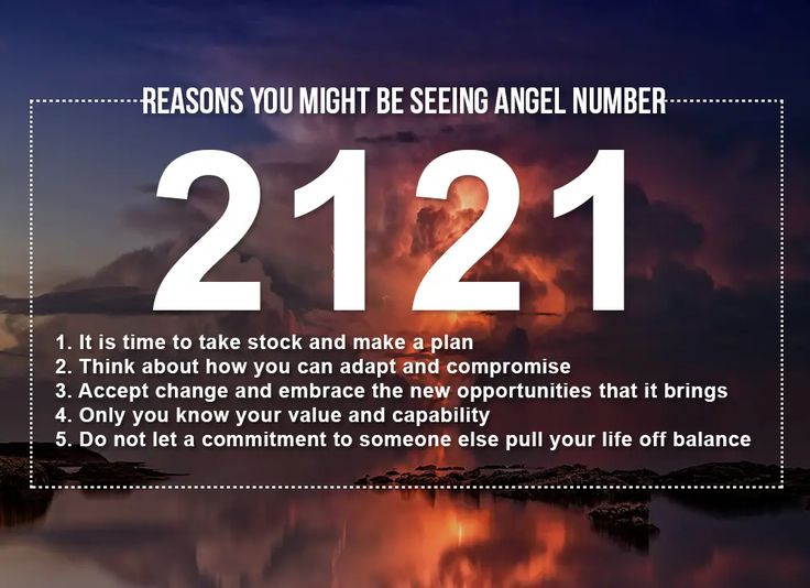 2121 angel number meaning