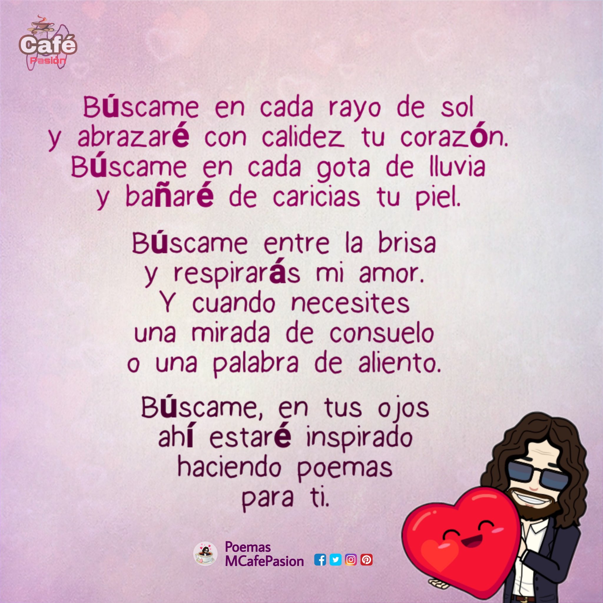 búscame poemas de amor