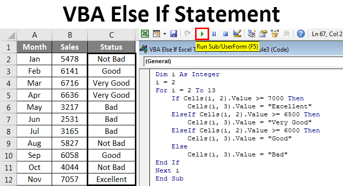 if then else in vba