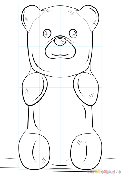 gummy bear drawing