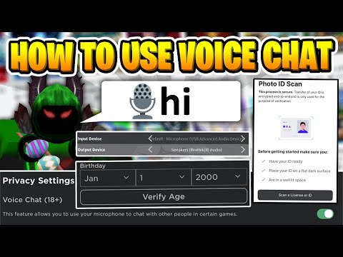 how to get mic on roblox