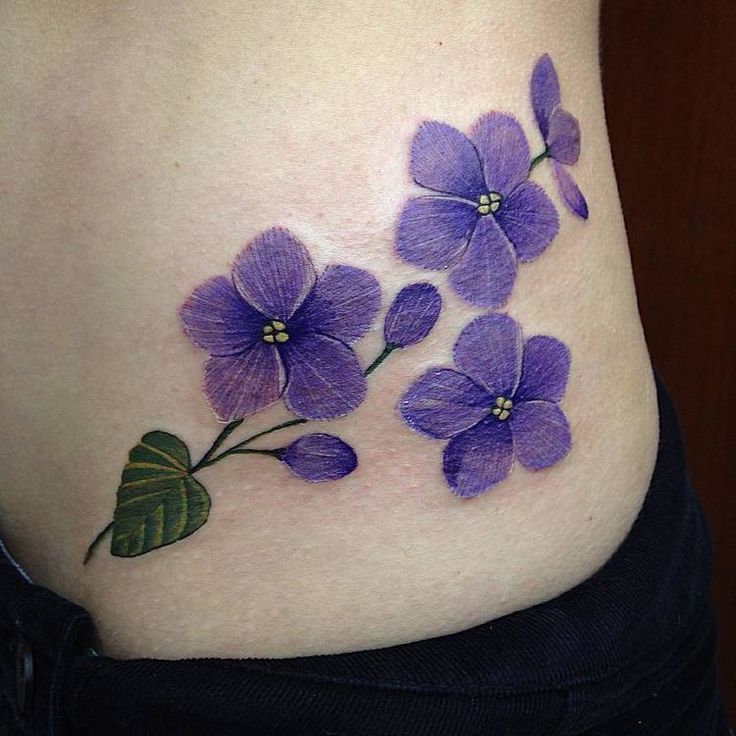 violet tattoo