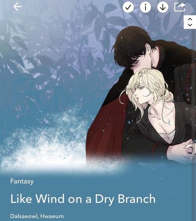 like the wind on a dry branch