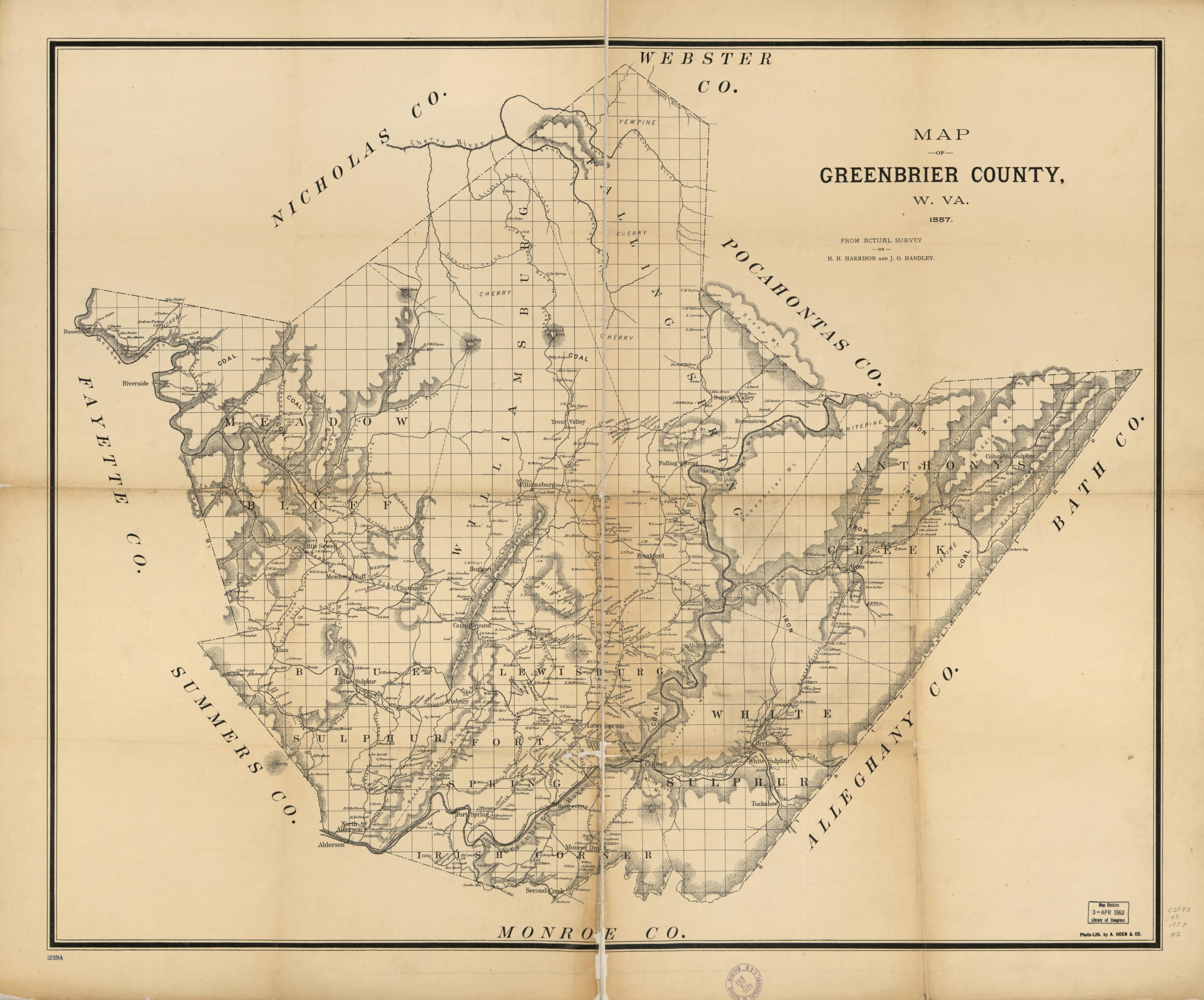 greenbrier county tax maps