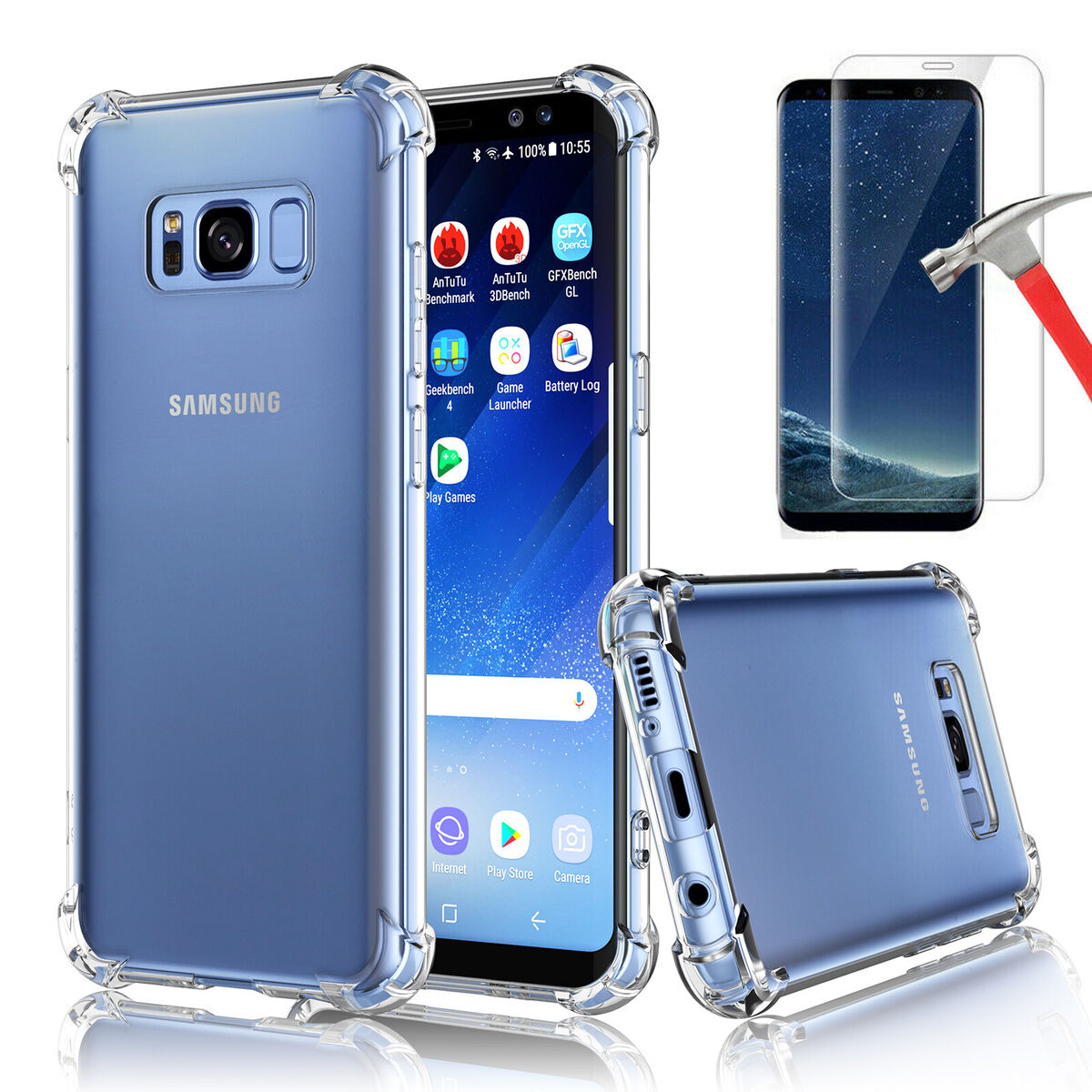 clear cover s8+