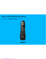 logitech r800 manual