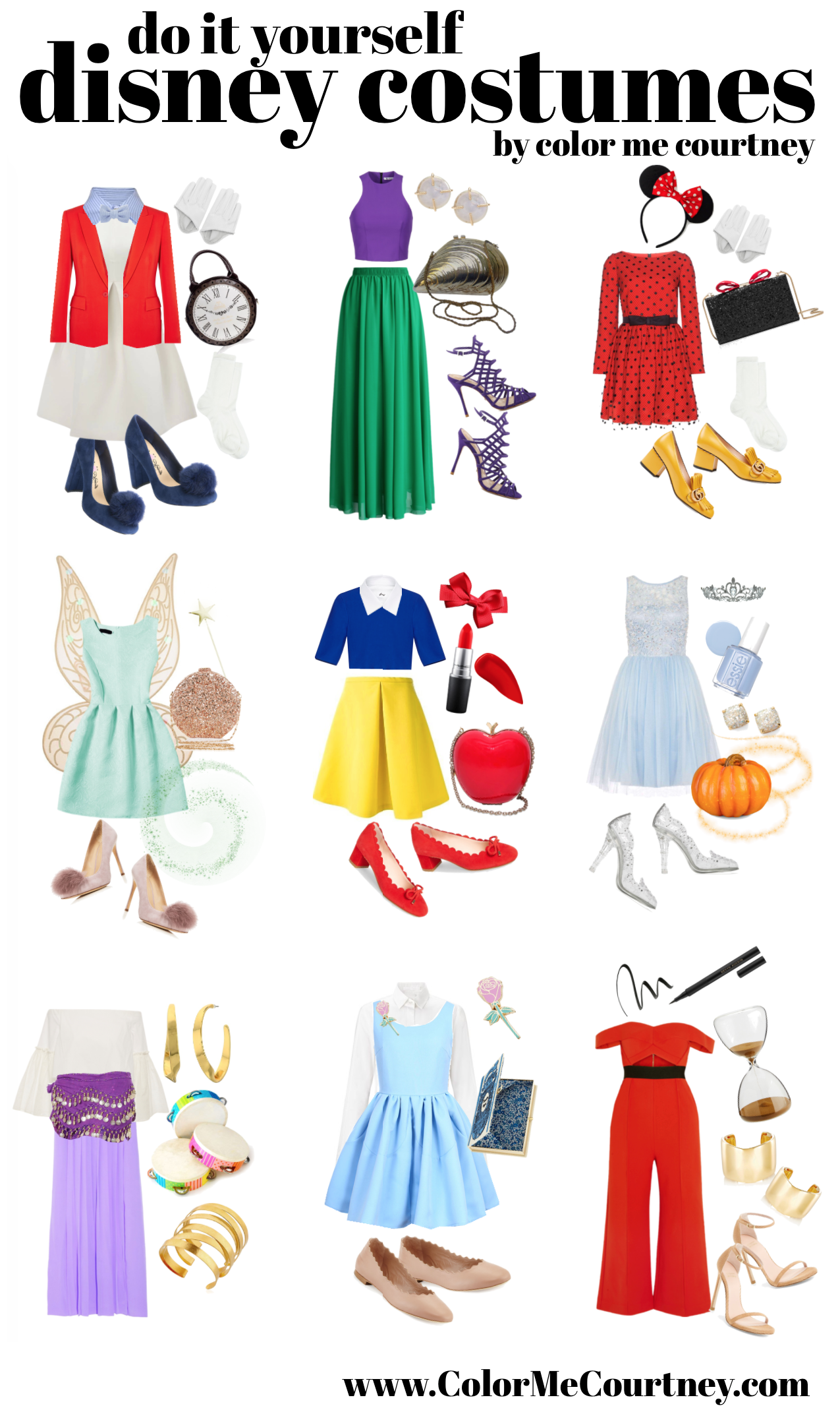 easy disney costumes for adults