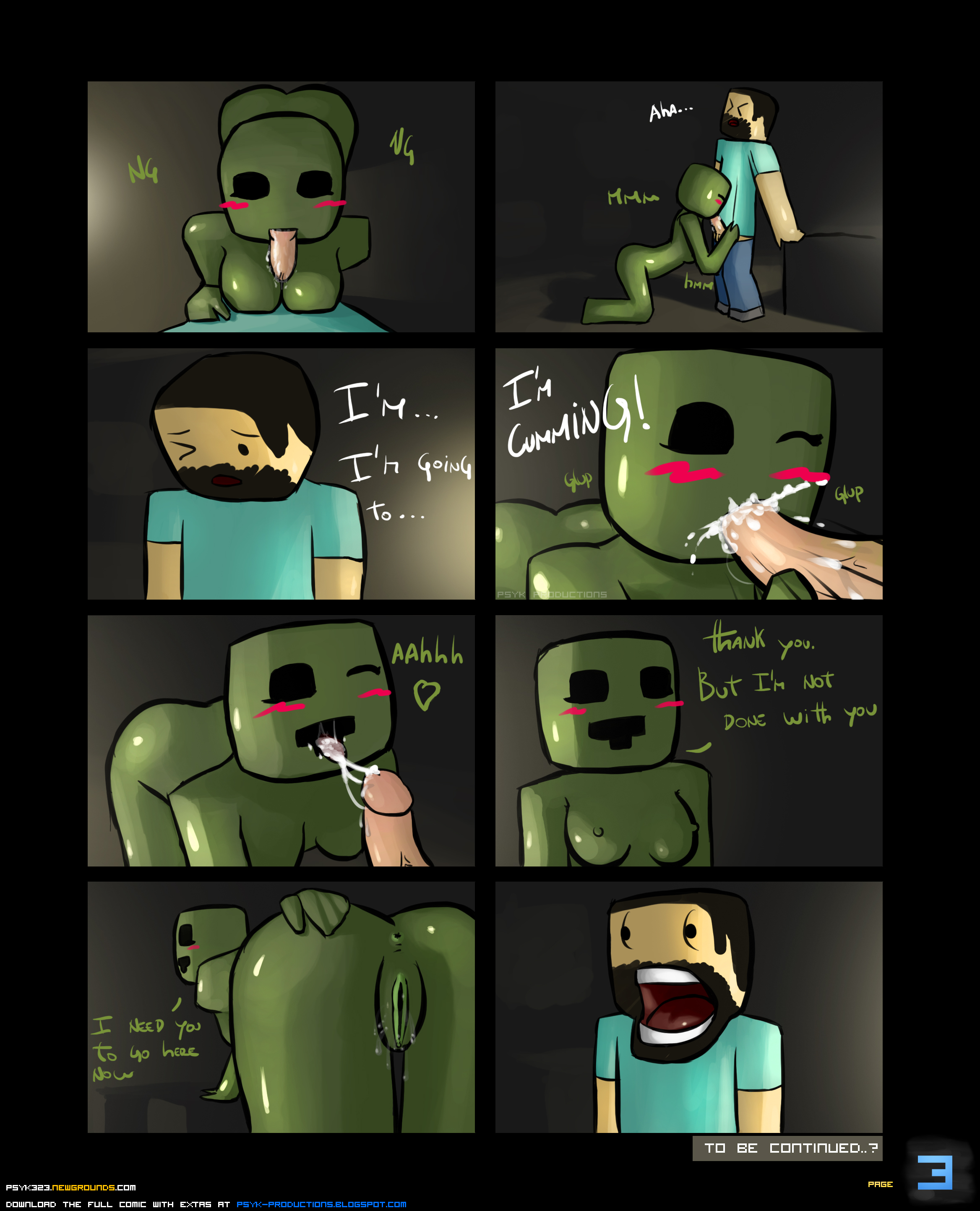 comic xxx minecraft