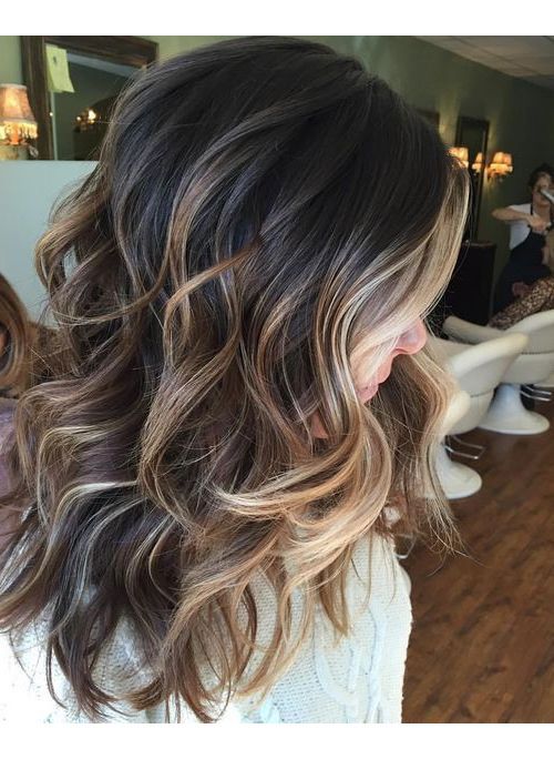 hair highlights ideas for brown hair