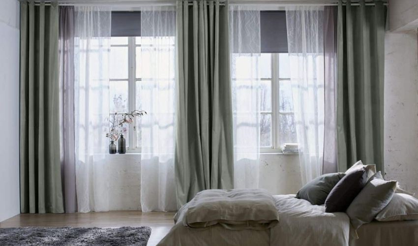 blackout net curtains