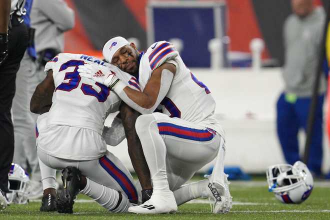 bills player injured today