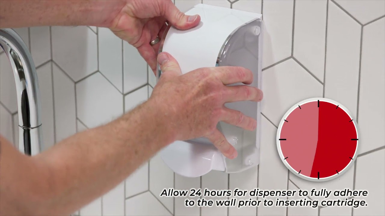 how to open scj professional soap dispenser