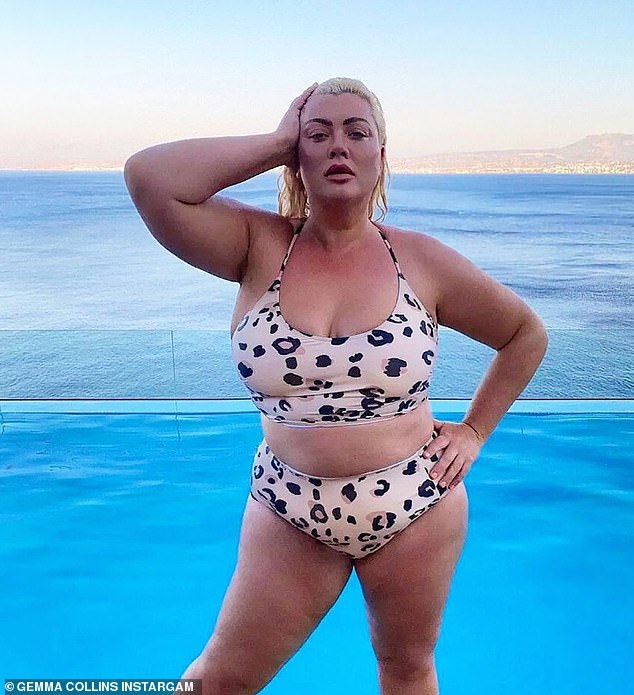 gemma collins in a bikini