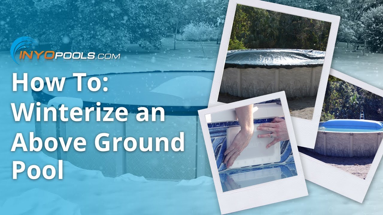 how to winterize a coleman above ground pool