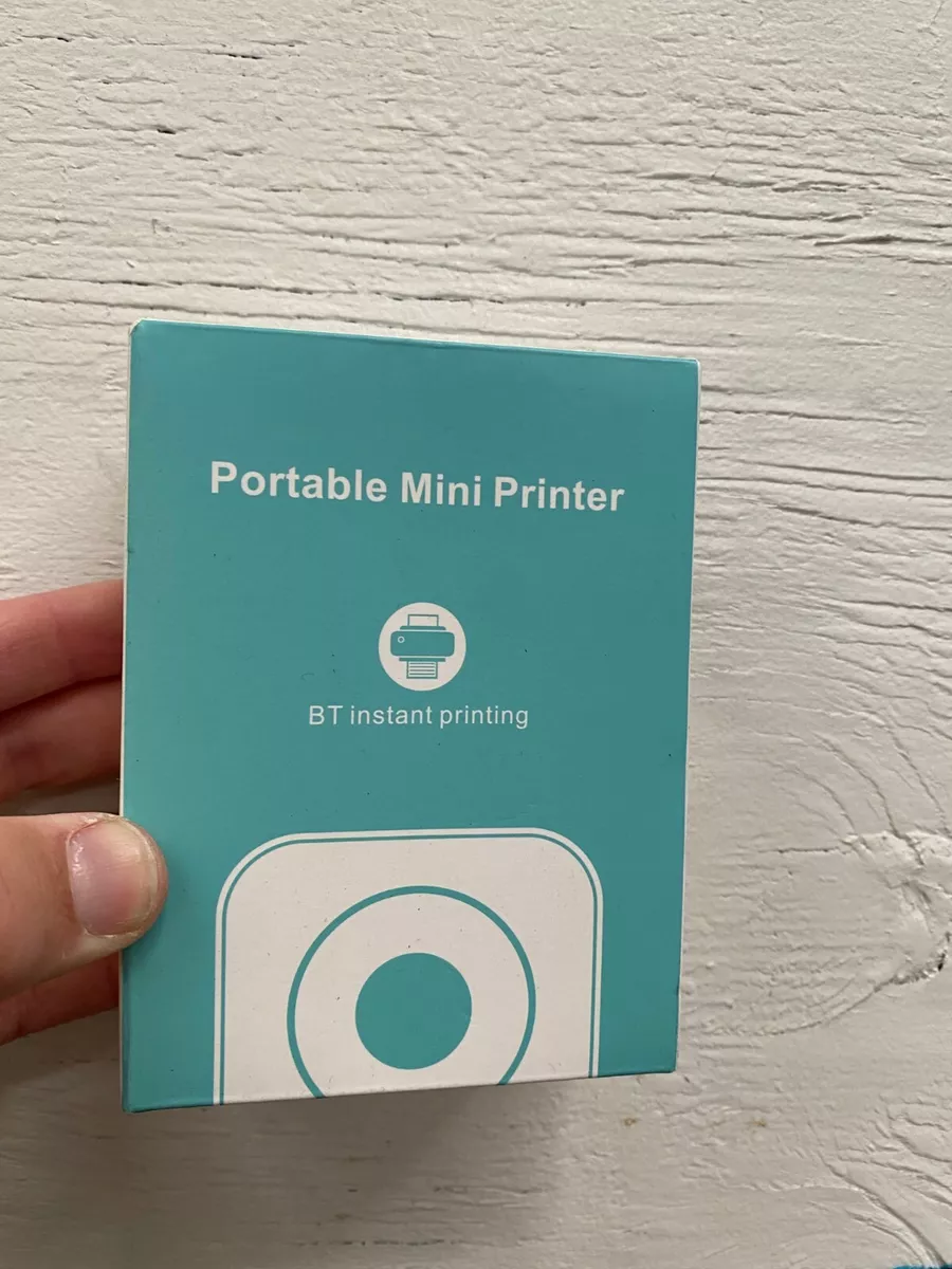 portable mini printer bt instant printing