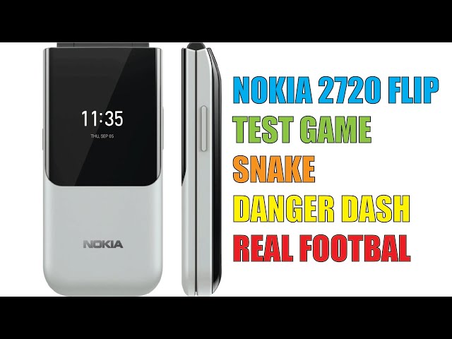 nokia 2720 flip test